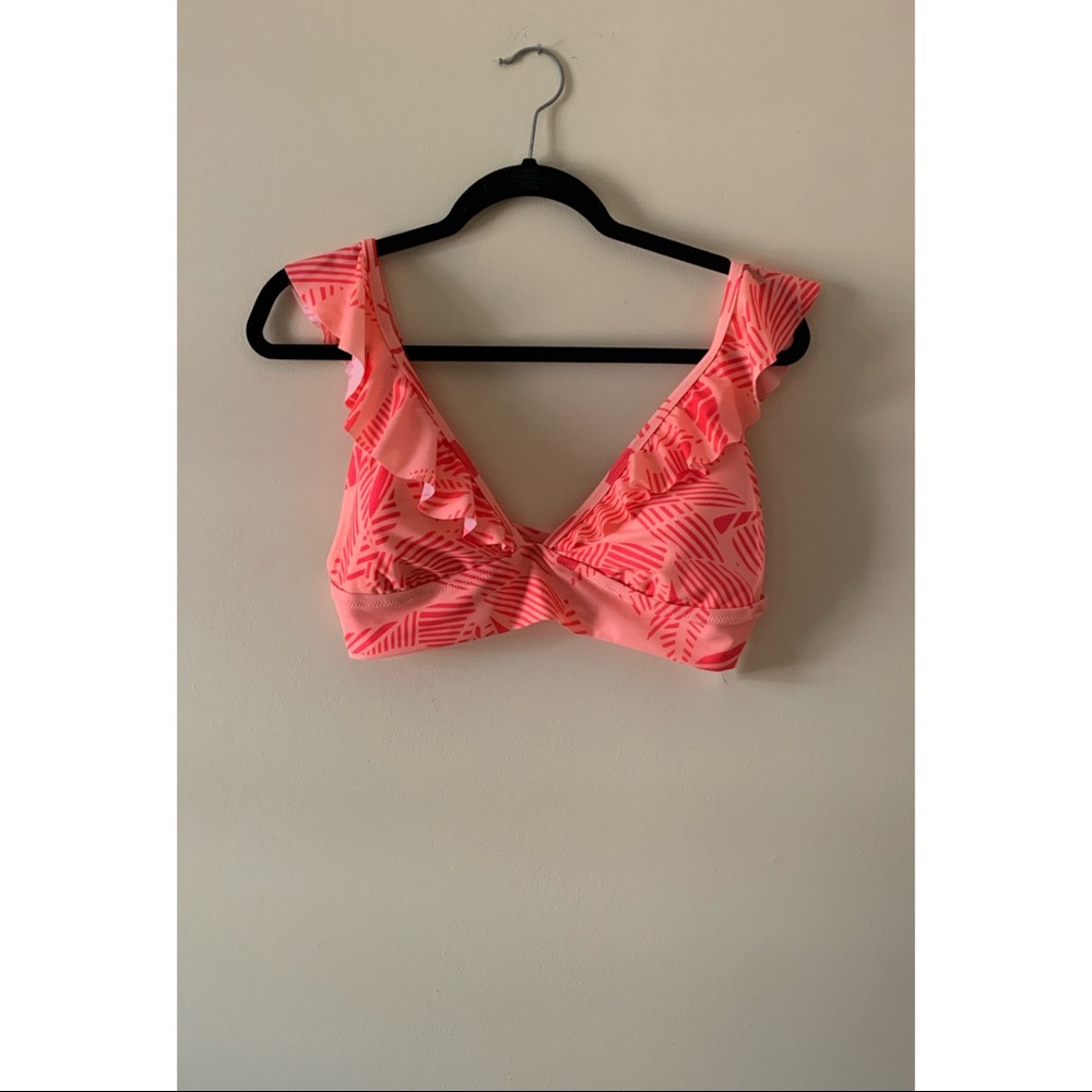 Aerie ruffle swimsuit top